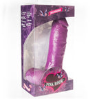 PINK ROOM - ANTON REALISTIC PURPLE DILDO 21.5 CM