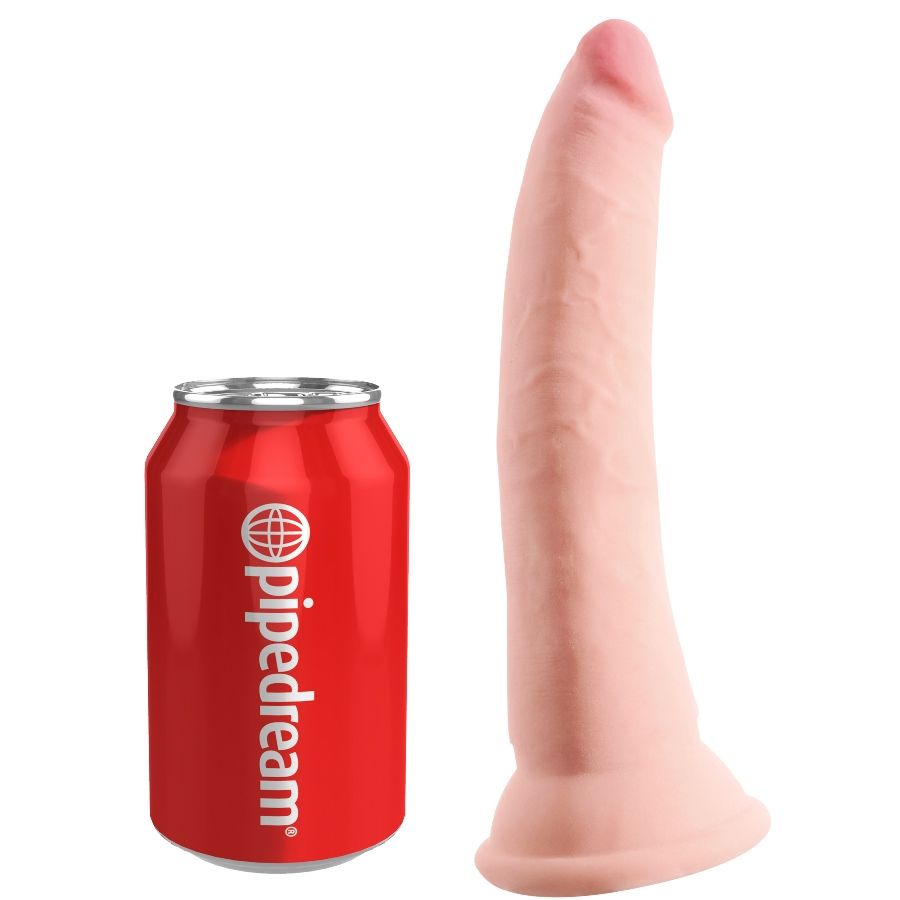 KING COCK - TRIPLE DENSIT DILDO 18 CM