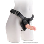 KING COCK - TRIPLE DENSIT DILDO 18 CM