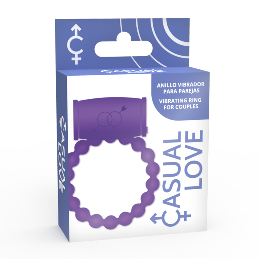 CASUAL LOVE - VIBRATING RING FOR 25 COUPLES PURPLE
