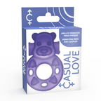 CASUAL LOVE - 26 LILAC BUNNY VIBRATING RING