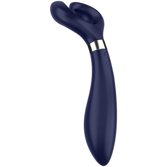 SATISFYER - MULTI-VIBRATEUR 3 BLEU - PLAISIR ENDLESS