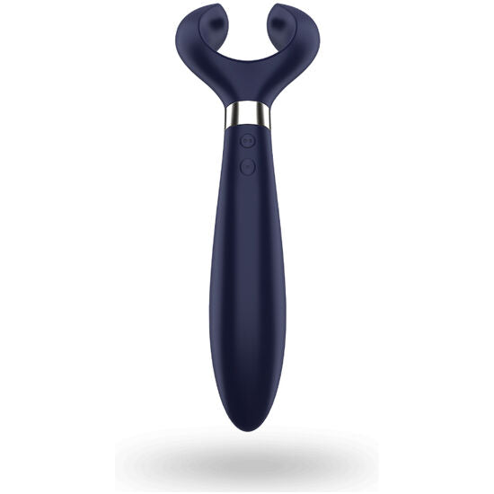 SATISFYER - MULTI-VIBRATEUR 3 BLEU - PLAISIR ENDLESS