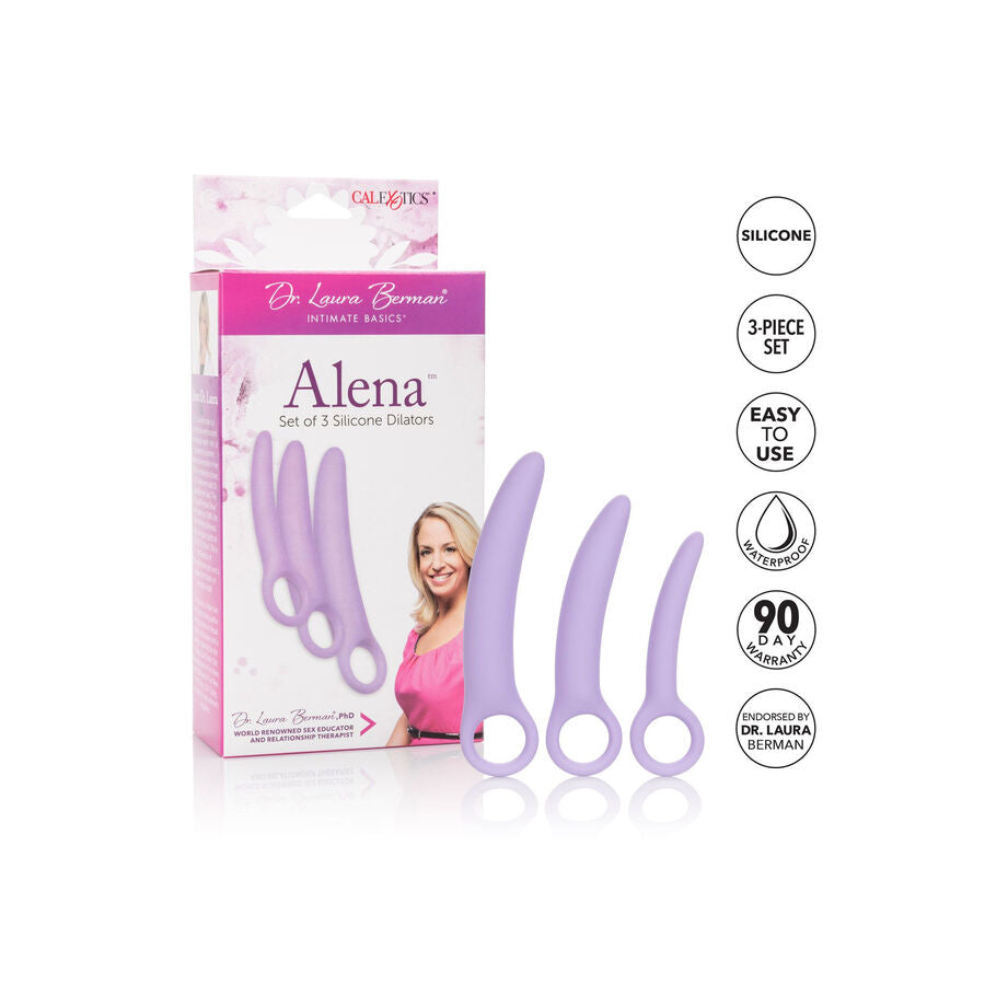 CALEXOTICS - DR. LAURA BERMAN ALENA SET OF 3 SILICONE DILATORS