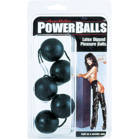 CALEXOTICS - BOULES ANALES NOIRES PUISSANTES