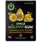 WUG GUM - MULTIVITAMINES VITAMINES C, H, D, BÊTA-CAROTÈNE, LYCOPÈNE ET THÉ VERT 10 UNITÉS