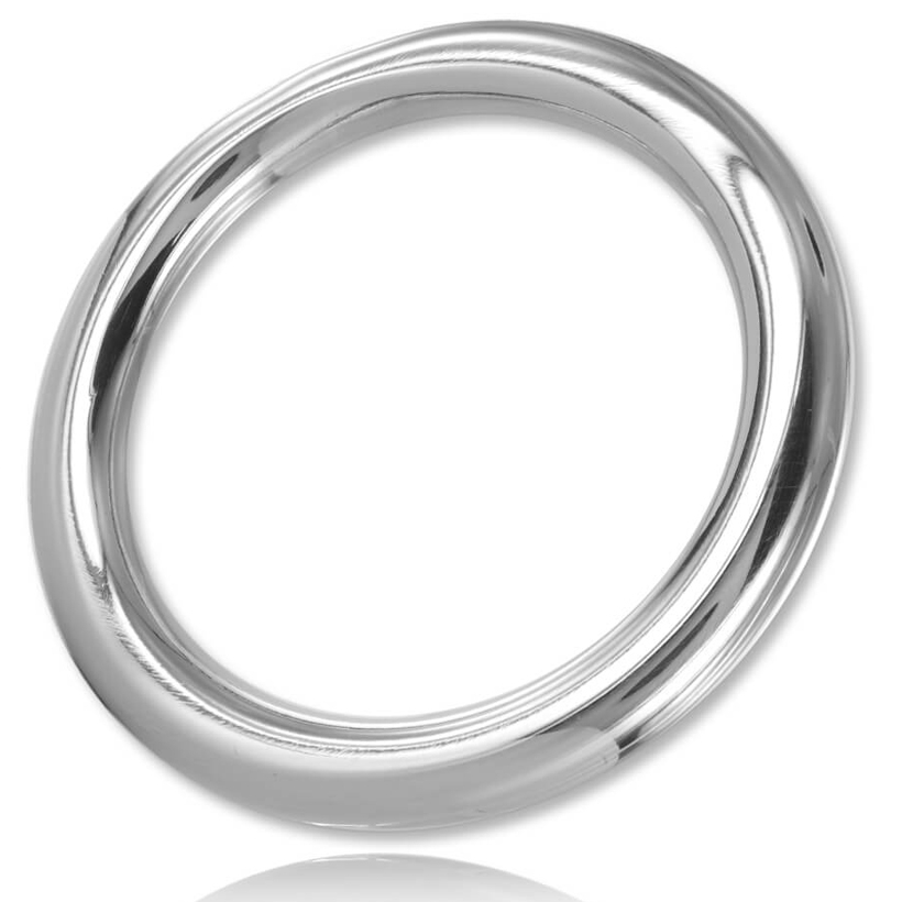 METAL HARD - ROUND C-RING COCK RING IN METAL WIRE 8X35MM