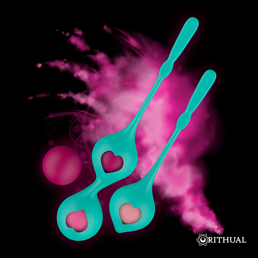 RITHUAL - ENSEMBLE D'ENTRAÎNEMENT PELVIEN DEVA AQUA GREEN I