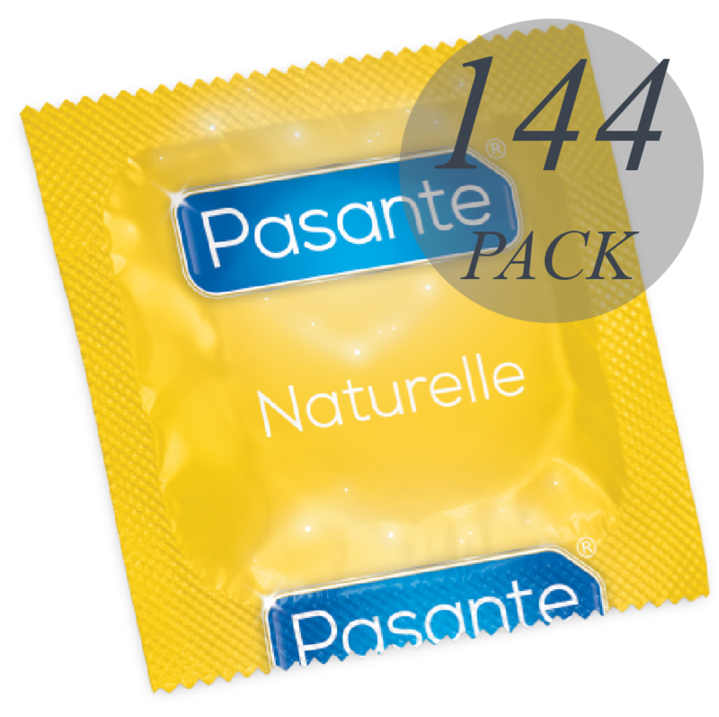PASANTE - LA GAMME DE PRÉSERVATIFS NATURELLE 144 UNITÉS