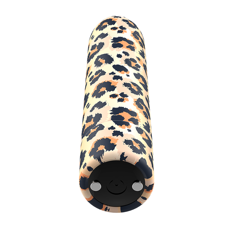 CUSTOM BULLETS - PERSONALIZED RECHARGEABLE LEOPARD 10 INTENSITY