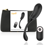 COQUETTE CHIC DESIRE - ŒUF VIBRANT RECHARGEABLE AVEC TÉLÉCOMMANDE NOIR/OR
