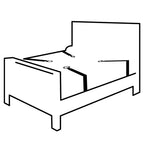 DARKNESS - BED TIE SET