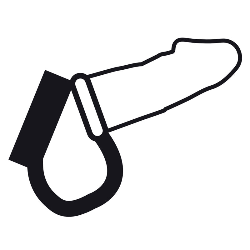 OBSCURITÉ - ANNEAU DE PÉNIS ET DE TESTICULES BDSM