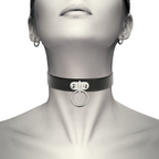 COQUETTE CHIC DESIRE - COLLANA IN PELLE VEGANA ACCESSORIO FETISH DONNA