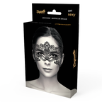 COQUETTE CHIC DESIRE - MASQUE EN DENTELLE NOIRE LARGE