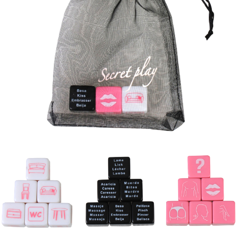 SECRETPLAY - JEU À 3 DÉS (ES/PT/EN/FR)