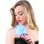 SECRETPLAY - MARABOU DUSTER BLUE