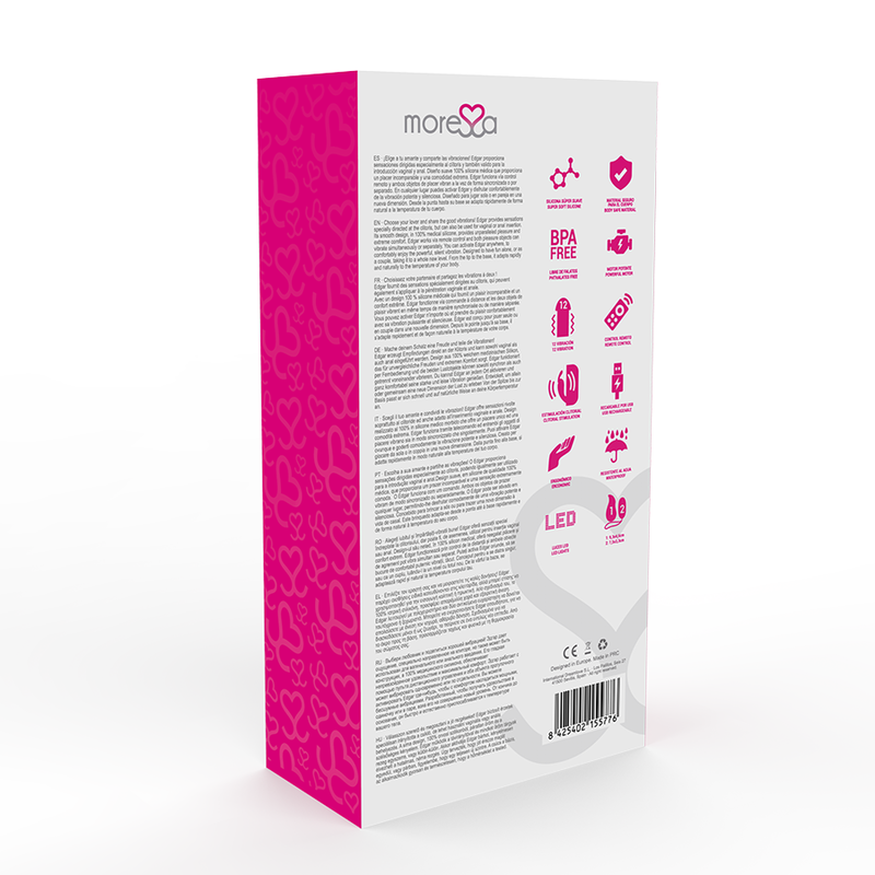 MORESSA - TÉLÉCOMMANDE EDGAR PREMIUM EN SILICONE