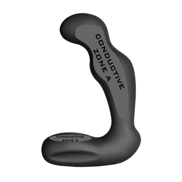 ELECTRASTIM - MASSAGE PROSTATIQUE SIRIUS EN SILICONE NOIR
