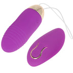 OHMAMA - PURPLE 10-SPEED REMOTE CONTROL VIBRATING EGG