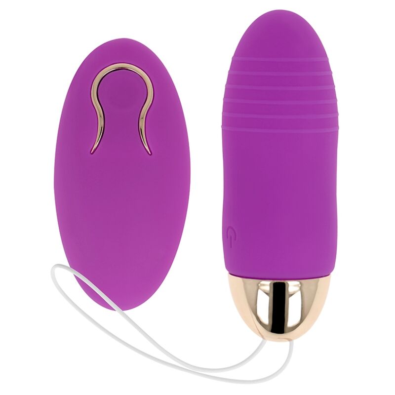 OHMAMA - PURPLE 10-SPEED REMOTE CONTROL VIBRATING EGG