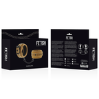 FETISH SUBMISSIVE ORIGIN - MANETTE IN PELLE VEGANA CON FODERA IN NEOPRENE