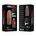 VIRILXL - EXTENSION PÉNIENNE EN SILICONE LIQUIDE V3 MARRON
