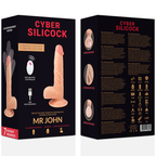 CYBER SILICOCK - TELECOMANDO REALISTICO MR JOHN 23.88 CM -O- 4.3 CM