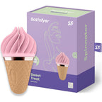 SATISFYER - SWEET TREAT SPINNATOR BROWN AND PINK