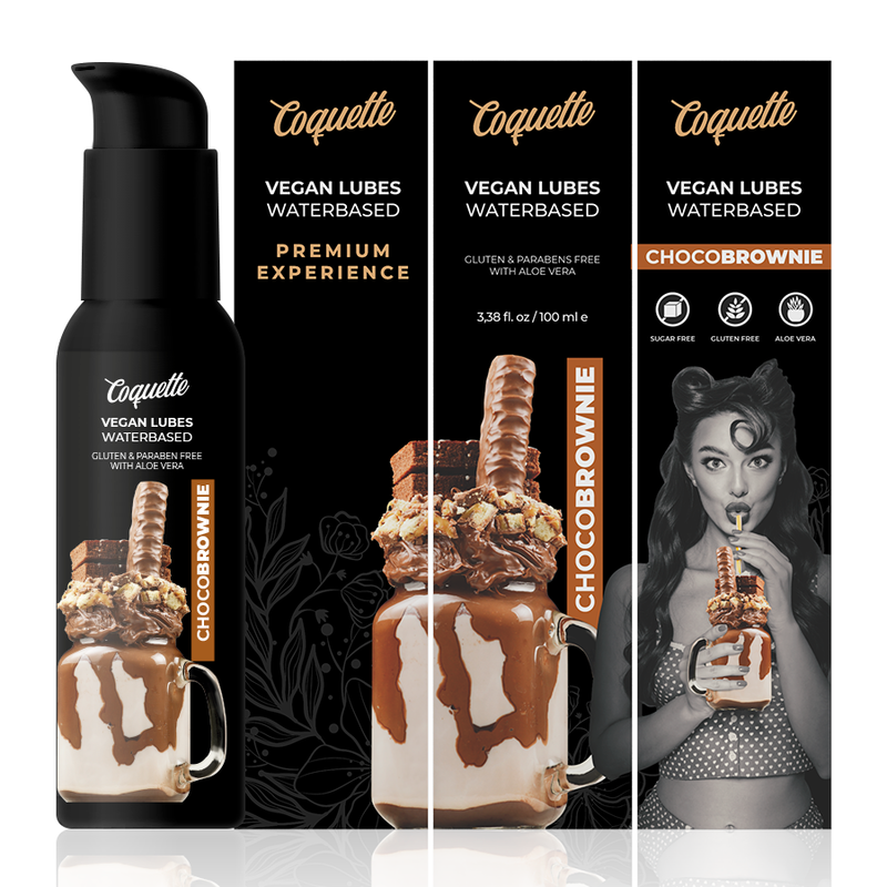 COQUETTE CHIC DESIRE - VEGAN CHOCOBROWNIE LUBRICANT PREMIUM EXPERIENCE 100ML