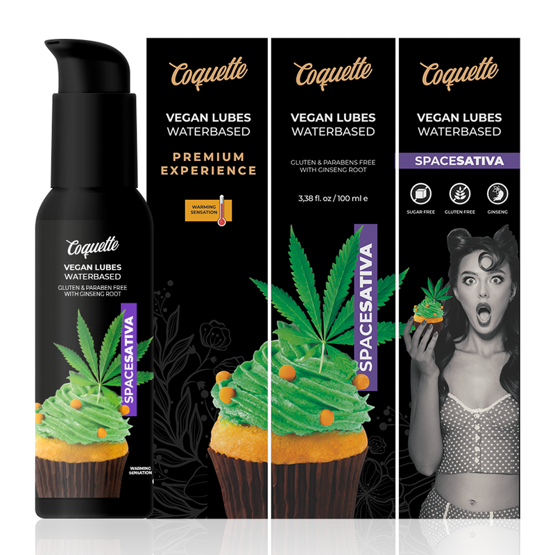 COQUETTE CHIC DESIRE - SATIVA VEGAN SPACE PREMIUM EXPERIENCE LUBRICANT 100 ML