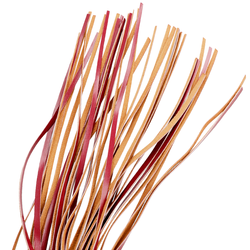 FÉTICHISME SOUMISSION CHAMBRE NOIRE - FOUET EN CUIR VEGAN