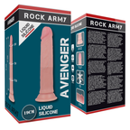 ROCKARMY - HARNAIS + GODEMICHET EN SILICONE LIQUIDE PREMIUM AVENGER 19 CM -O- 3,98 CM