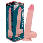 ROCKARMY - ARN S + KINGCOBRA GODEMICHET EN SILICONE LIQUIDE PREMIUM 24 CM -O- 4,77 CM
