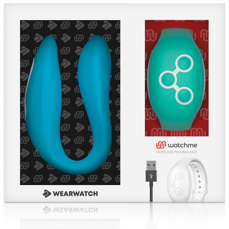 WEARWATCH - WATCHME VIBRATEUR À DOUBLE TECHNOLOGIE INDIGO/EAU DE MER