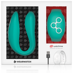 WEARWATCH - WATCHME DUAL-TECHNOLOGY VIBRATOR, LIGHT GREEN