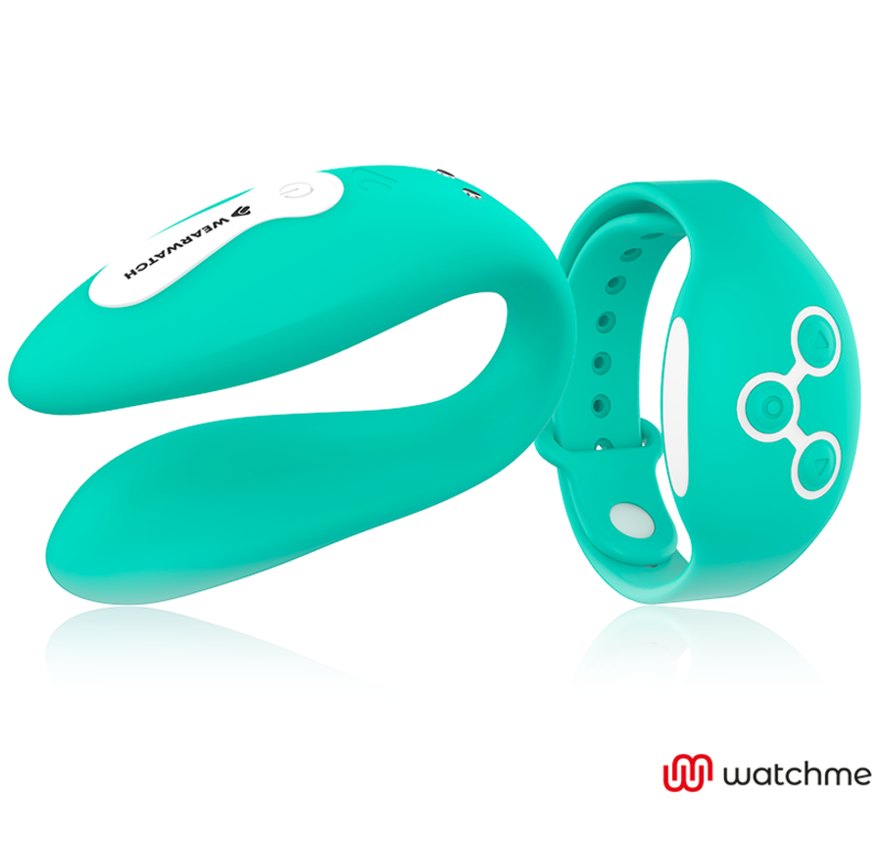 WEARWATCH - WATCHME DUAL-TECHNOLOGY VIBRATOR, LIGHT GREEN