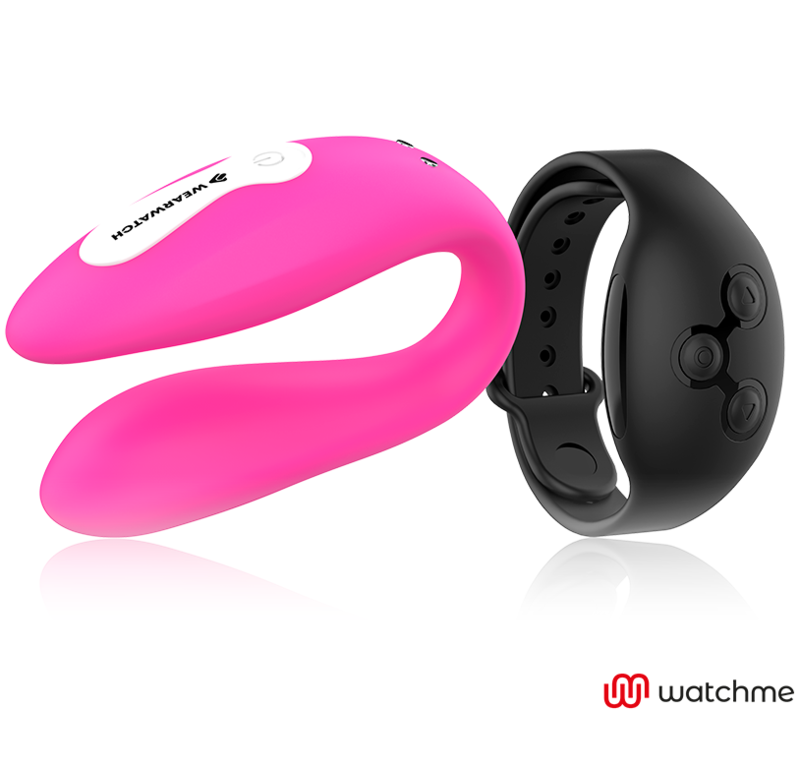 WEARWATCH - WATCHME VIBRATEUR À DOUBLE TECHNOLOGIE FUCHSIA/AZABASH
