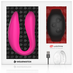 WEARWATCH - WATCHME VIBRATEUR À DOUBLE TECHNOLOGIE FUCHSIA/AZABASH