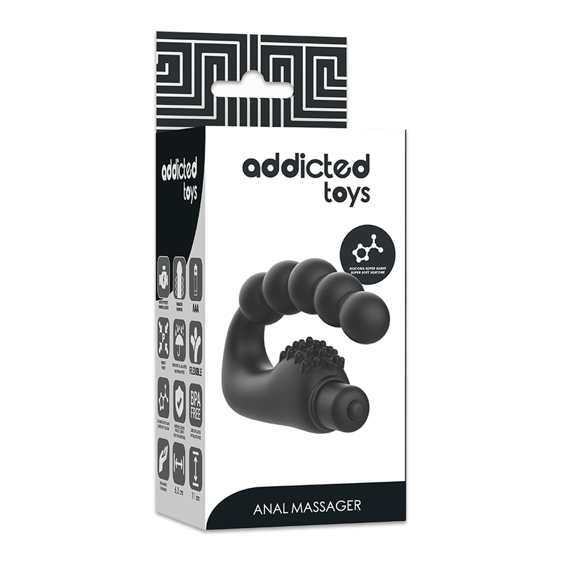 ADDICTED TOYS - MASSEUR DE PROSTATE ANALE AVEC VIBRATION