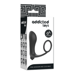 ADDICTED TOYS - VIBRATING BUTTER PLUG WITH COCK RING