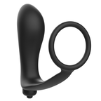 ADDICTED TOYS - VIBRATING BUTTER PLUG WITH COCK RING