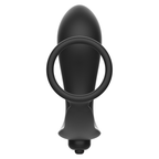 ADDICTED TOYS - VIBRATING BUTTER PLUG WITH COCK RING