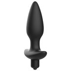 ADDICTED TOYS - BLACK VIBRATING MASSAGER PLUG