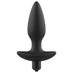 ADDICTED TOYS - BLACK VIBRATING MASSAGER PLUG