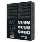 ADDICTED TOYS - STIMULATEUR ANAL DE PROSTATE EN SILICONE RÉALISTE AVEC VIBRATION DU POINT P